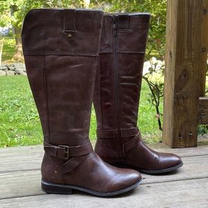 Marc Fisher Women’s Brown Leather Boots